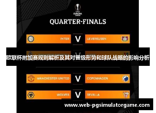 欧联杯附加赛规则解析及其对晋级形势和球队战略的影响分析 欧联杯附加赛规则解析及其对晋级形势和球队战略的影响分析